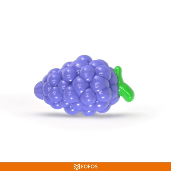 Fofos Crazy Grape Squeaky Chew Toy for Dogs | For Medium Chewers (Blue) Hot on Sale