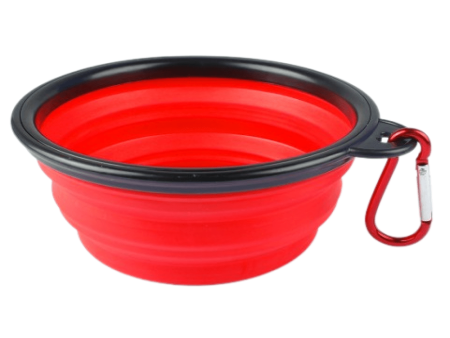 Emily Pets Bowl for Dogs and Cats (Red) Sale