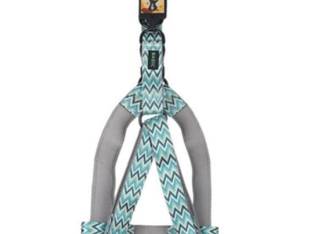 Basil Printed Adjustable Harness for Dogs (Green) Supply