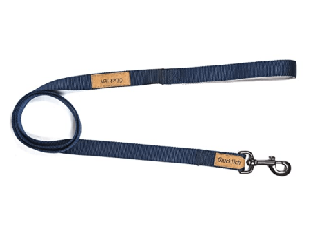 Glucklich Heavy Duty Printed Leash for Dogs (5ft Navy Blue) Online