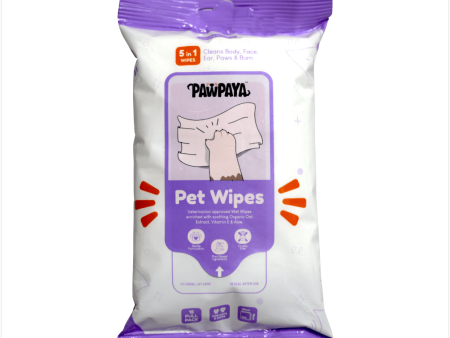 Pawpaya Pet Wipes for Dogs and Cats Online Sale