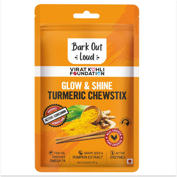 Healing Leaf Hemp Hearts and Bark Out Loud Glow and Shine Turmeric Chew Stix for Dogs and Cats Combo For Sale