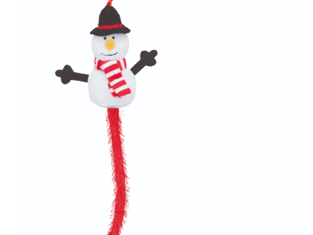 Trixie Xmas Playing Rod Snowmen Toy for Cats For Sale