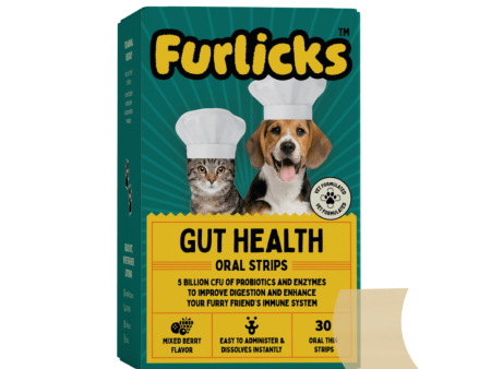 Furlicks Gut Health Supplement for Cats and Dogs Sale