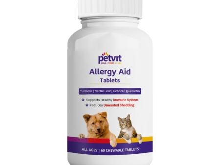 Petvit Allergy Aid Tablets for Dogs and Cats Fashion