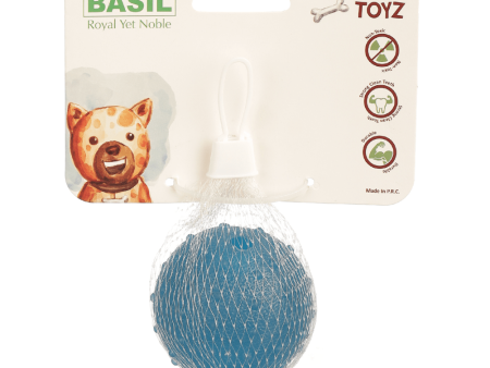 Basil Rubber Ball With Bell Toy for Dogs Discount