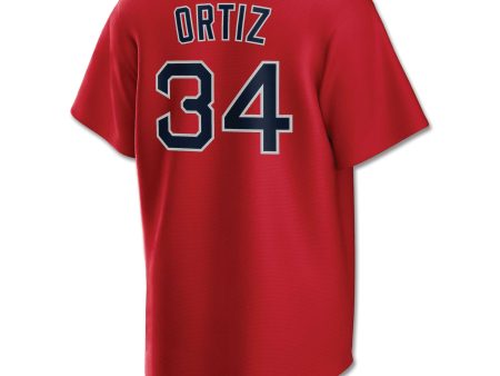 Nike Replica Home Alternate Jersey - Red - Ortiz For Discount