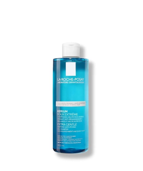 La Roche-Posay Kerium Extra Gentle fysiologisk shampoo, 400 ml Cheap