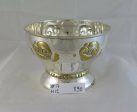 ANTICA COPPA CENTROTAVOLA ENERET ASTRAL SILVERPLATE ART NOUVEAU BOWL R90 For Discount