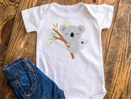 Body in 100% cotone  koala  personalizzabile For Discount