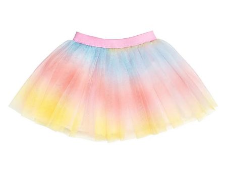 Tutù per bambini pastello Tie Dye, tutù primaverile Fashion