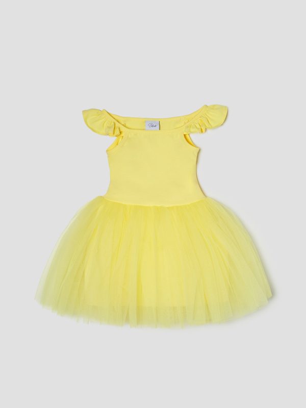 Tutù abitino in tulle Lemon Personalizzabile con Nome For Sale