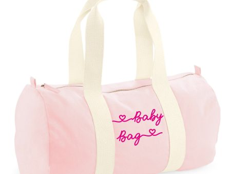 Borsone in cotone canvas Rosa Baby Bag Sale