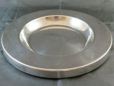 GRANDE FRUTTIERA PIATTO CENTROTAVOLA VINTAGE SILVERPLATE METALLO BM29 For Discount