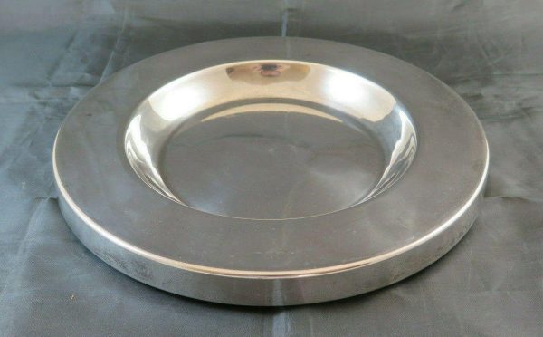 GRANDE FRUTTIERA PIATTO CENTROTAVOLA VINTAGE SILVERPLATE METALLO BM29 For Discount