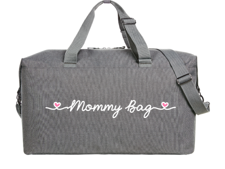 Borsone Mommy Bag Grey bianco rosa Cheap