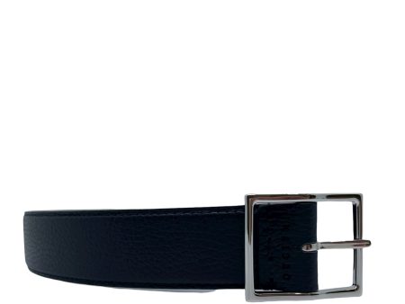 Cintura Double Biometrica Dollaro+Saffiano - Navy+Testa di Moro Online Hot Sale