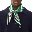 Foulard Quadrato Astrologie Labyrinthe Verde Cheap