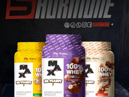 100% Whey Max Titanium x Dr. Peanut 900g Online