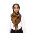 Foulard Quadrato Western Marrone Online now