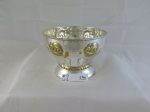 ANTICA COPPA CENTROTAVOLA ENERET ASTRAL SILVERPLATE ART NOUVEAU BOWL R90 For Discount