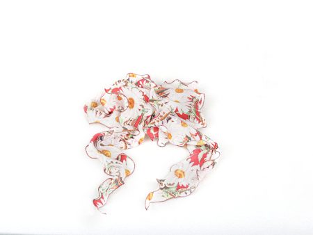 Girocollo Drappo   Frou Frou   Fiori Bianchi Supply