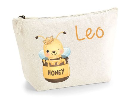 Pochette in cotone organico personalizzabile Ape Honey Online Hot Sale