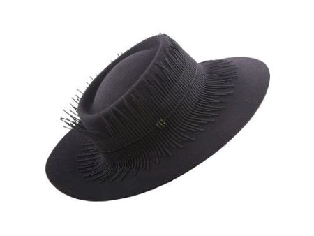 Cappello alla Moda Nero For Cheap