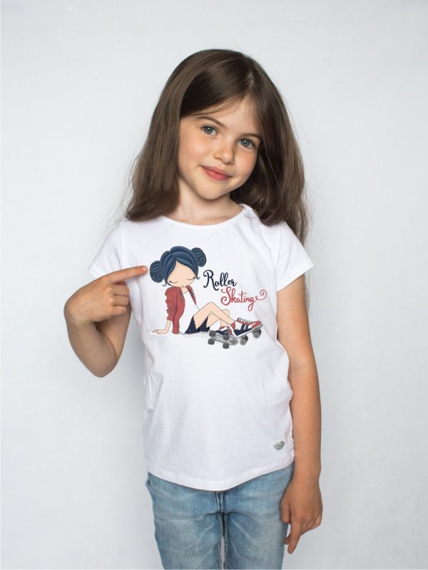 tshirt bambina IN 100% COTONE Cheap