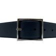 Cintura Double Biometrica Dollaro+Saffiano - Navy+Testa di Moro Online Hot Sale