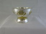 ANTICA COPPA CENTROTAVOLA ENERET ASTRAL SILVERPLATE ART NOUVEAU BOWL R90 For Discount