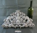 VECCHIO BASSORILIEVO SCULTURA FREGIO DECORATIVO IN ALLUMINIO ARTIGIANALE CH28 Online Hot Sale