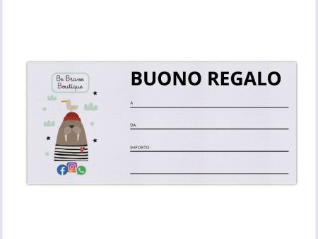 Buono regalo Be Brave Boutique Online